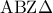 \displaystyle {\rm A}{\rm B}{\rm Z}\Delta