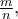 \frac{m}{n},