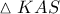 \vartriangle KAS