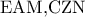 \textrm{EAM,CZN}
