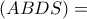 (ABDS)=