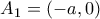 A_1=(-a,0)