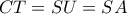 CT=SU=SA