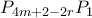 P_{4m+2-2r}P_{1} P_{4m+2-2r}P_{1}