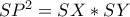 SP^2=SX*SY