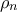\rho _{n}