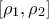 \left[ \rho _{1},\rho _{2}\right]