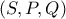 \left( {S,P,Q} \right)