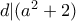 d|(a^2+2)