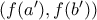 (f(a^{\prime}),f(b^{\prime}))