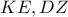 \displaystyle{KE,DZ}