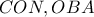 \displaystyle CON,OBA