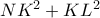 NK^2+KL^2