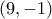 (9,-1) (9,-1)