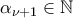 \alpha_{\nu+1}\in\mathbb{N}
