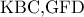 \textrm{KBC,GFD}