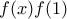 f(x)f(1)