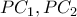 P{{C}_{1}},P{{C}_{2}}