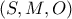 ( S , M , O  )