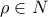 \rho \in N
