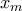 \displaystyle {{x}_{m}}