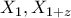 X_{1},X_{1+z}
