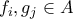 f_i,g_j \in A