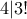 4|3!