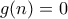 g(n)=0