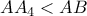 AA_4 < AB