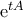 \mathrm{e}^{tA}