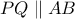 PQ \parallel AB