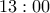 13:00