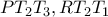 PT_2T_3, RT_2T_1