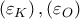 \displaystyle{ 
\left( {\varepsilon _K } \right),\left( {\varepsilon _O } \right) 
}