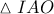 \vartriangle IAO