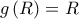 g\left( {\Cal R} \right) = {\Cal R}