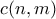 c(n,m)