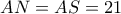 AN=AS=21