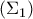 \left(\Sigma_1\right)