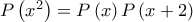 P\left ( x^{2} \right )= P\left ( x \right )P\left ( x+2 \right )