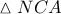 \displaystyle{\vartriangle NCA}