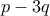 p-3q