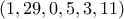 (1,29, 0,5, 3,11)