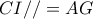 CI//=AG
