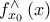 f_{x_{0}}^{\wedge} \left ( x \right)