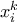 x_i^{k}