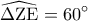 \displaystyle 
\widehat{\Delta {\rm Z}{\rm E}} = 60^\circ