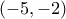 \left ( -5,-2 \right )