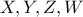 X,Y,Z,W